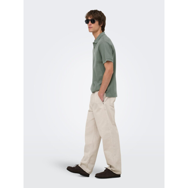 Only & Sons Onsben reg ss polo shirt noos melee 5369.87.0001 large