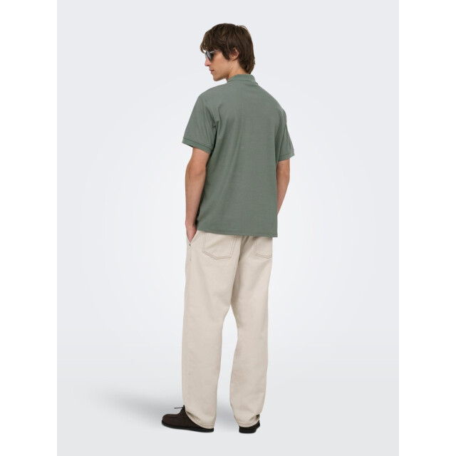 Only & Sons Onsben reg ss polo shirt noos melee 5369.87.0001 large