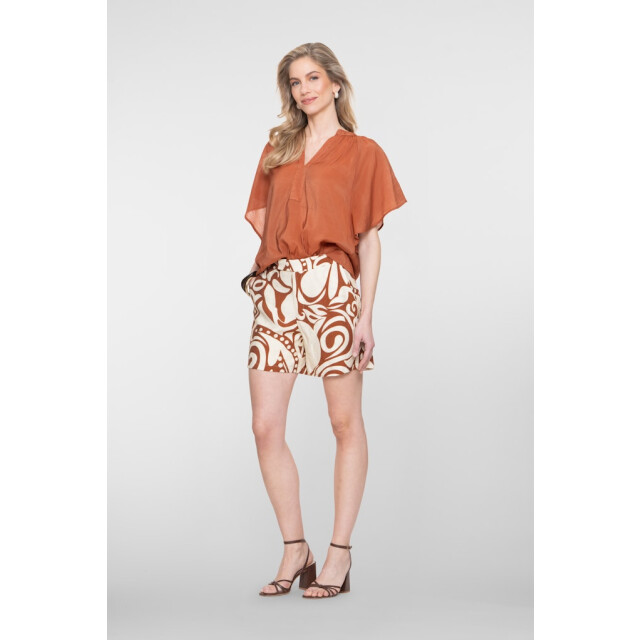 Geisha Short bi-color ecru dessin 4159.08.0002 large