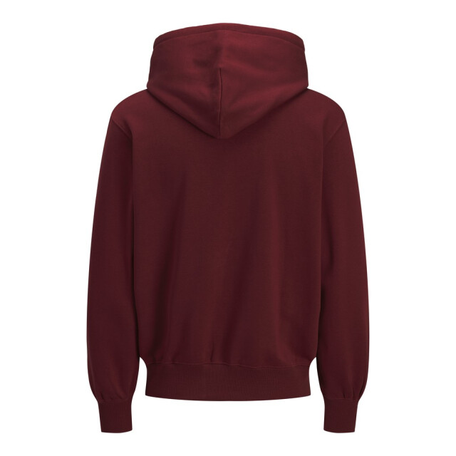 Jack & Jones Jorfrederiksberg monogram sweat hood sn wijn 5219.43.0003 large