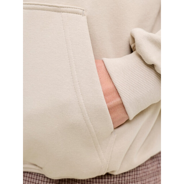 Jack & Jones Jorfrederiksberg monogram sweat hood sn beige 5219.05.0064 large