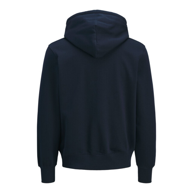 Jack & Jones Jorfrederiksberg monogram sweat hood sn navy 5219.37.0053 large