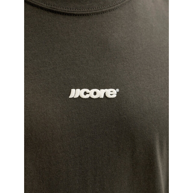 Jack & Jones Jcoclub back script tee ss crew neck sn antraciet 5339.85.0022 large