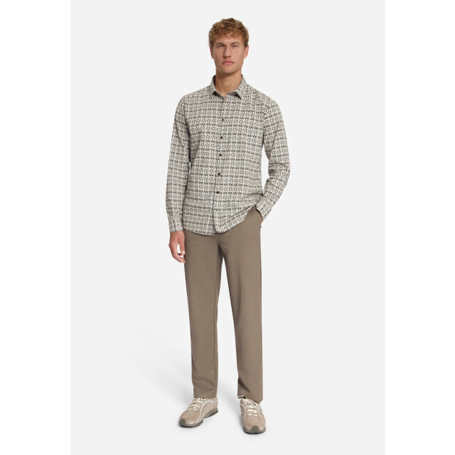 No Excess Heren overhemd 33430714 014 stone NoExcess HerenOverhemd 33430714 014Stone large