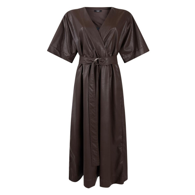 Jansen Amsterdam Linn lpu510 jurk dark brown LPU510 large