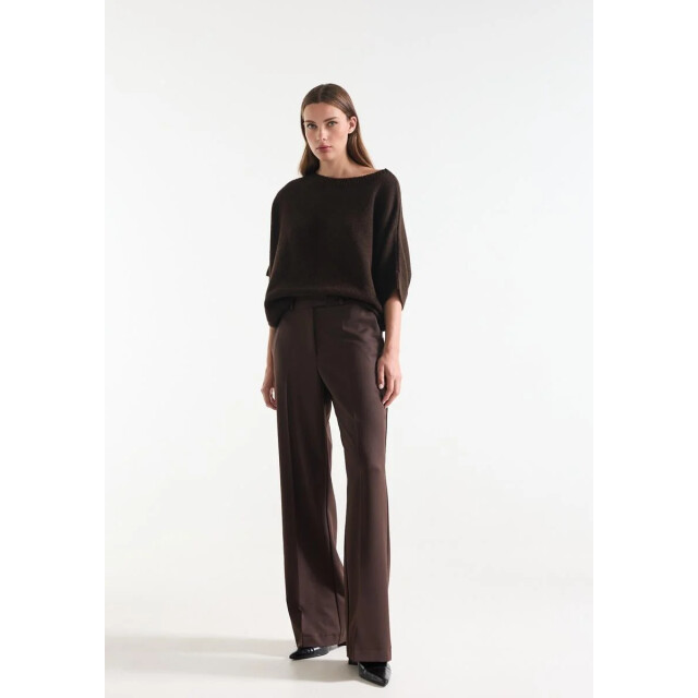 Jansen Amsterdam Alice wb453 broek dark brown WB453 large