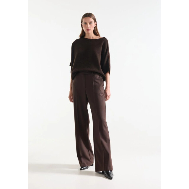 Jansen Amsterdam Alice wb453 broek dark brown WB453 large