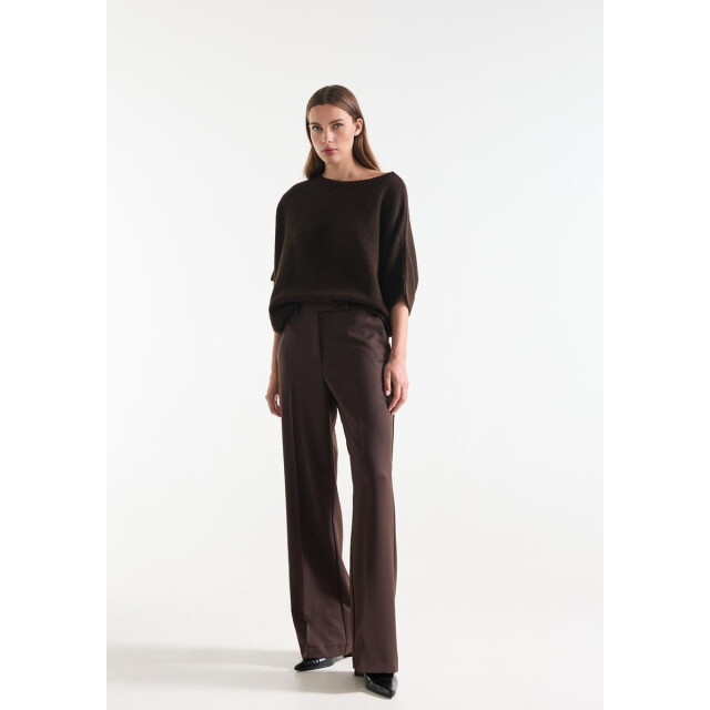 Jansen Amsterdam Alice wb453 broek dark brown WB453 large