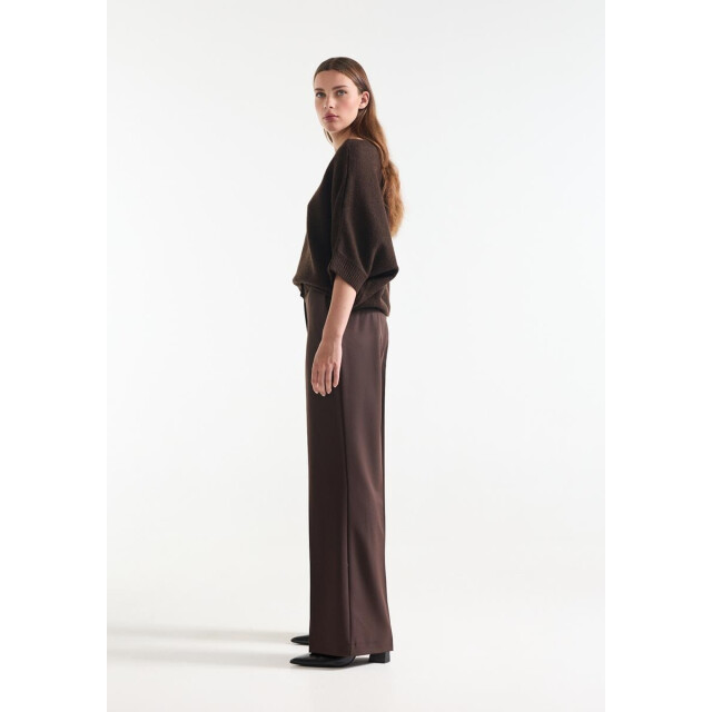 Jansen Amsterdam Alice wb453 broek dark brown WB453 large
