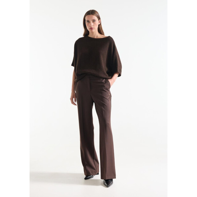 Jansen Amsterdam Alice wb453 broek dark brown WB453 large
