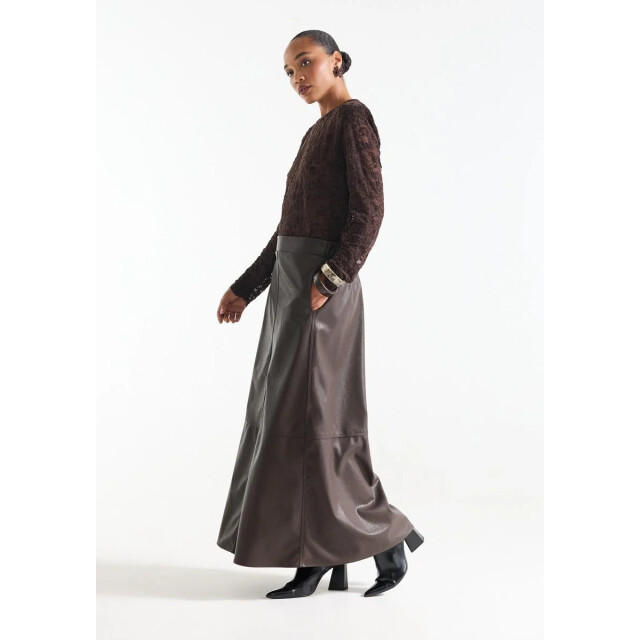 Jansen Amsterdam Kiki fl155 lace top dark brown FL155 large