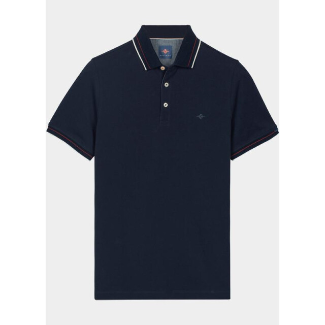 Baileys Polo heren poloshirt 2-tone solid 615215/69 206048 large