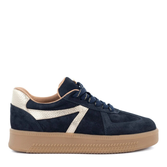 Babouche Liva-48 529 navy gold lage sneakers dames Liva-48 529 large