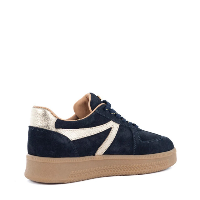 Babouche Liva-48 529 navy gold lage sneakers dames Liva-48 529 large