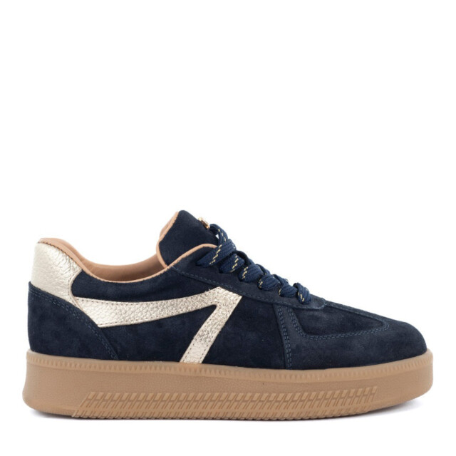 Babouche Liva-48 529 navy gold lage sneakers dames Liva-48 529 large