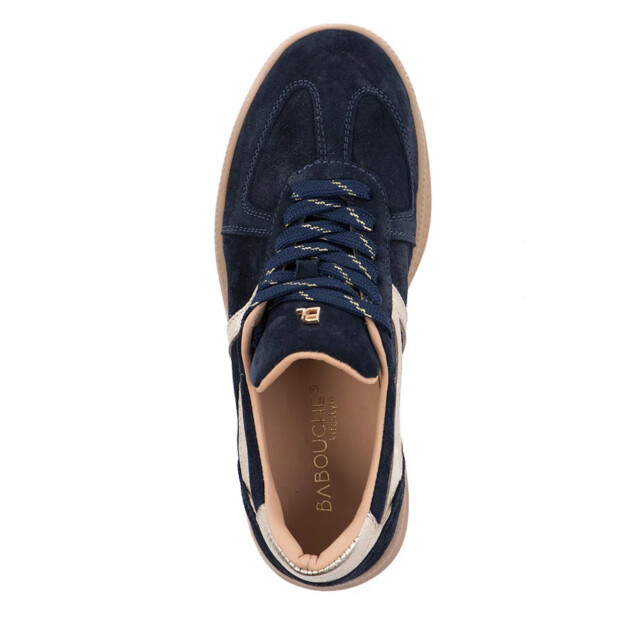 Babouche Liva-48 529 navy gold lage sneakers dames Liva-48 529 large