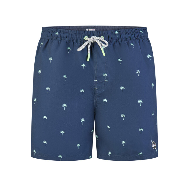 Happy Shorts Heren zwemshort palmbomen print donker HS-SW-1305 large