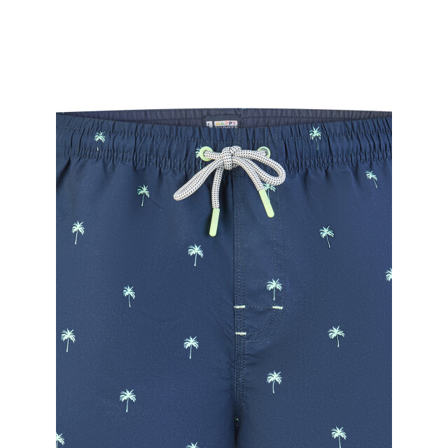 Happy Shorts Heren zwemshort palmbomen print donker HS-SW-1305 large