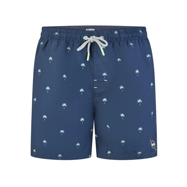 Happy Shorts Heren zwemshort palmbomen print donker HS-SW-1305 large