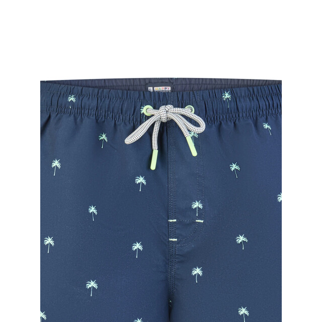 Happy Shorts Heren zwemshort palmbomen print donker HS-SW-1305 large
