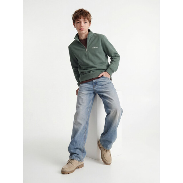Jack & Jones Jornorrebro emb sweat high neck jnr olijf 3209.22.0015 large