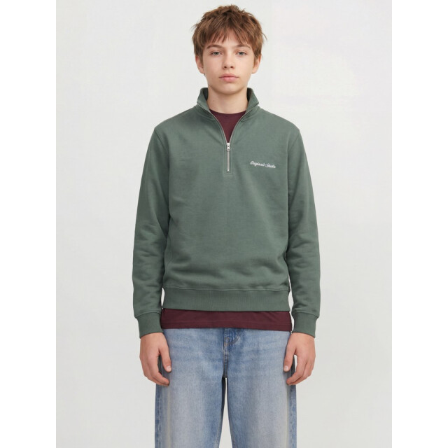 Jack & Jones Jornorrebro emb sweat high neck jnr olijf 3209.22.0015 large