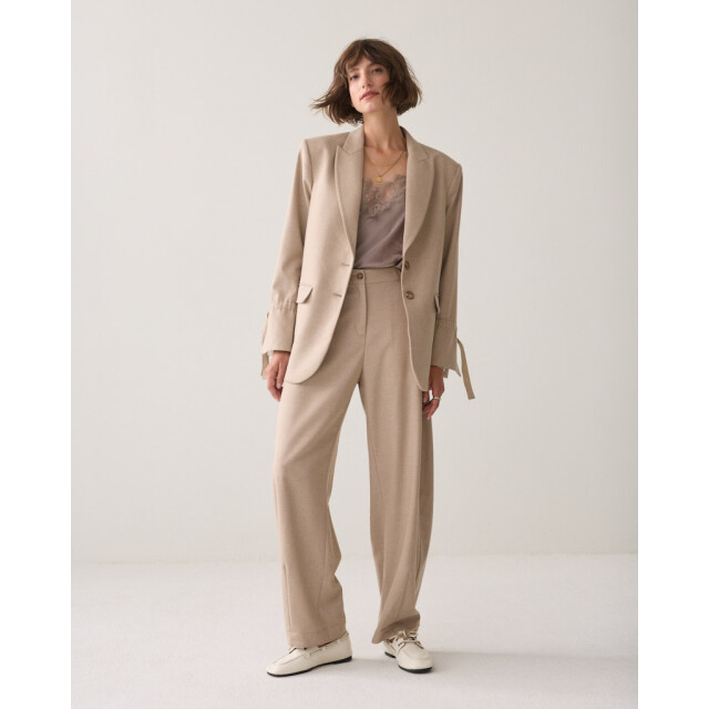 Summum Blazer twill melange taupe 4549.77.0006 large