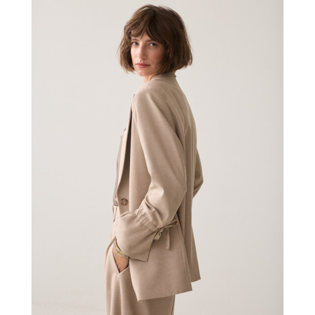Summum Blazer twill melange taupe 4549.77.0006 large