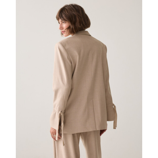 Summum Blazer twill melange taupe 4549.77.0006 large