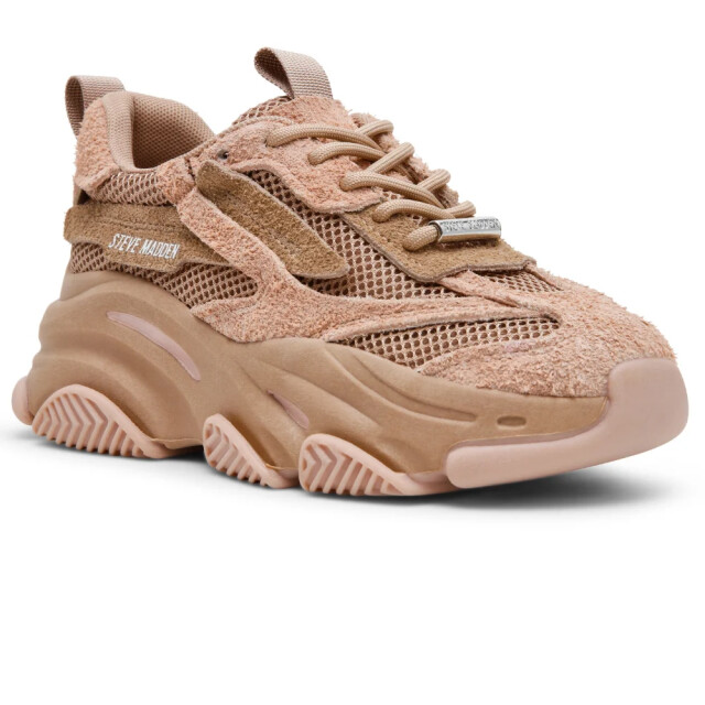 Steve Madden Possession-e soft blush suède dames sneaker 11004652-SB6 large
