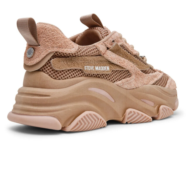 Steve Madden Possession-e soft blush suède dames sneaker 11004652-SB6 large