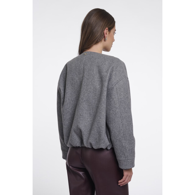 Rino & Pelle bomber jacket mona.7002611 11170 mid grey melange 06111.941.0049 large