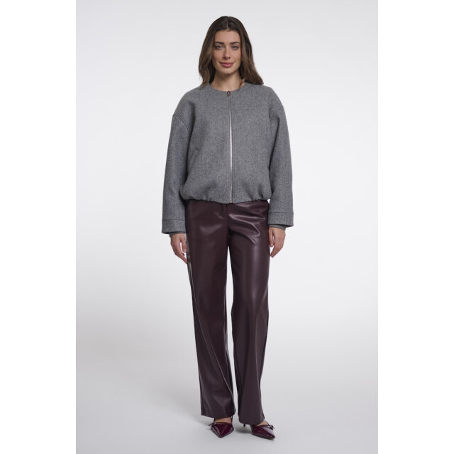 Rino & Pelle bomber jacket mona.7002611 11170 mid grey melange 06111.941.0049 large