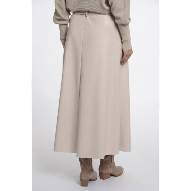 Rino & Pelle faux leather skirt with belt chelsea.7502611 9030 birch 06415.198.0008 large