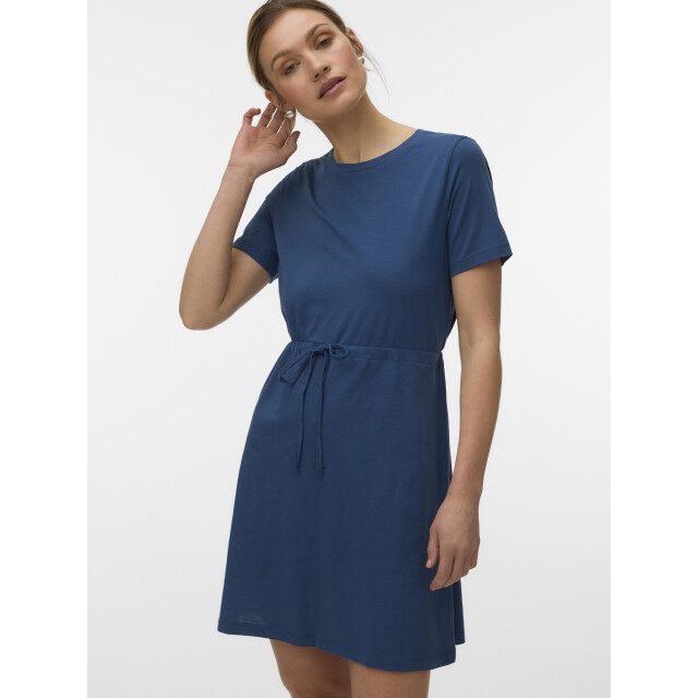 Vero Moda Vmluna jersey jurk met tunnelkoord 10325626 large