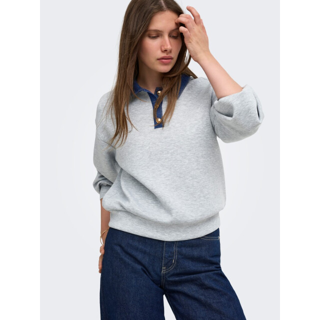 Only Onlscarlet ls polo mix sweat ub pr swt - 4359.82.0019 large