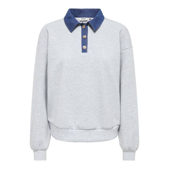 Only Onlscarlet ls polo mix sweat ub pr swt - 4359.82.0019 large