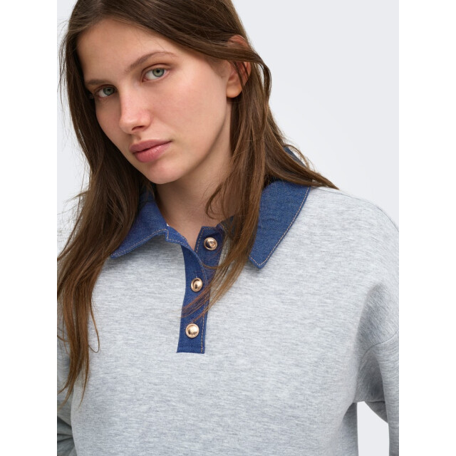 Only Onlscarlet ls polo mix sweat ub pr swt - 4359.82.0019 large