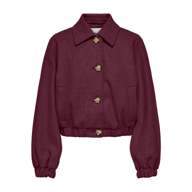 Only Onlnancy life collar jacket cc otw bordeaux 4279.47.0009 large
