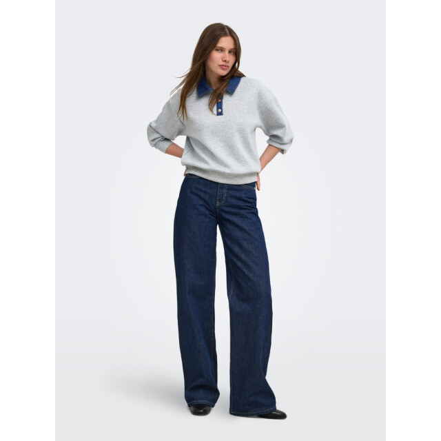 Only Onlscarlet ls polo mix sweat ub pr swt - 4359.82.0019 large