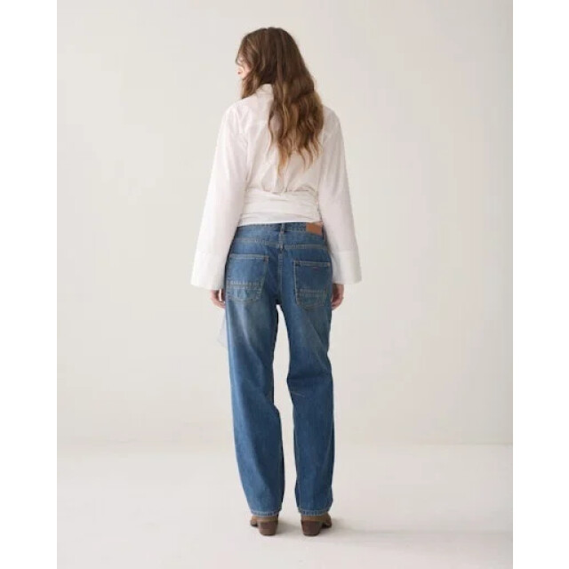 Summum 4s2746-5169 453 cocoon leg jeans vintage cotton twill denim 4s2746-5169 453 large