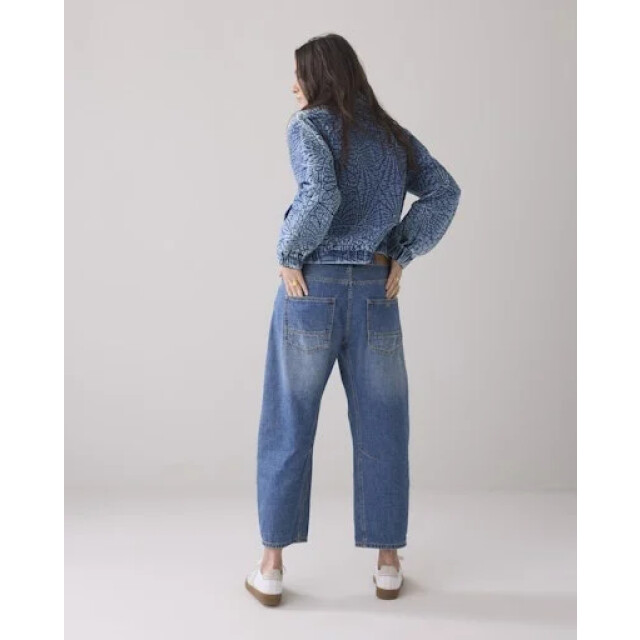 Summum 4s2746-5169 453 cocoon leg jeans vintage cotton twill denim 4s2746-5169 453 large