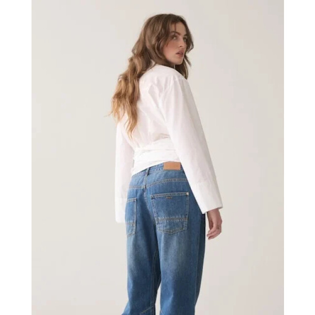 Summum 4s2746-5169 453 cocoon leg jeans vintage cotton twill denim 4s2746-5169 453 large