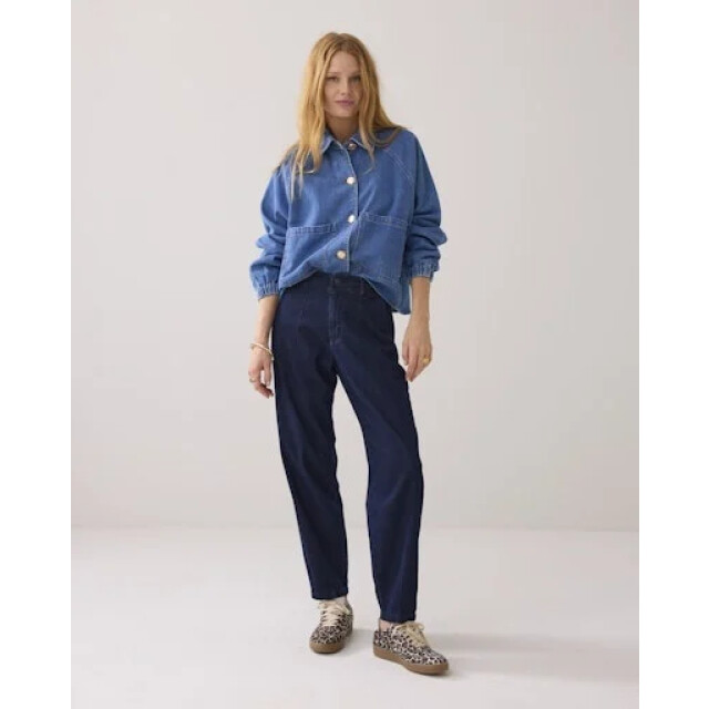 Summum 4s2740-5153 490 tapered jeans soft fine twill indigo 4s2740-5153 490 large