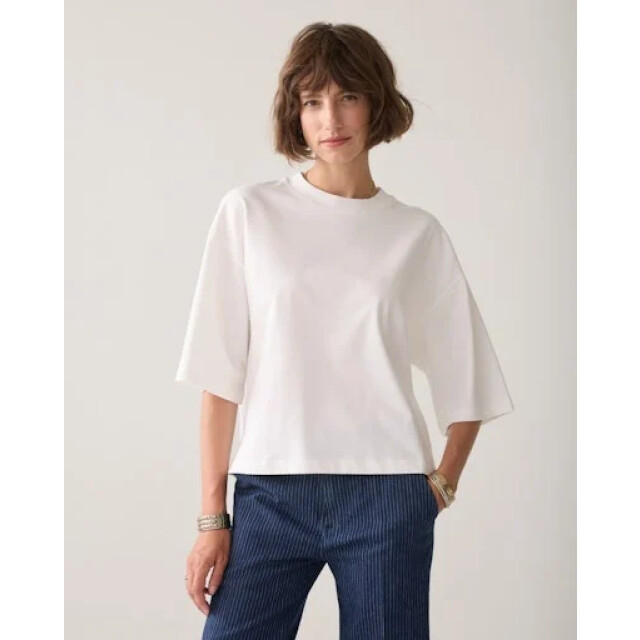 Summum 3s5332-30799 122 tee heavy jersey ivory 3s5332-30799 122 large
