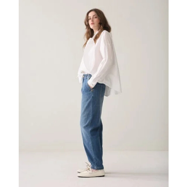 Summum 4s2740-5153 488 tapered jeans soft fine twill dark blue denim 4s2740-5153 488 large