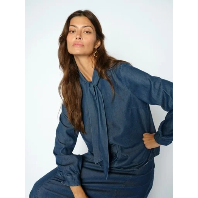 Mos Mosh 181860 447 mosmosh mmpaloma lio shirt dark blue 181860 447 large