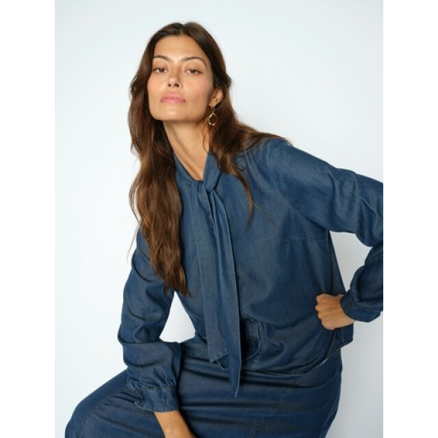 Mos Mosh 181860 447 mosmosh mmpaloma lio shirt dark blue 181860 447 large