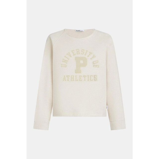 Penn & Ink W26f1926 036m-36 penn en ink sweater print beige mel. beige W26F1926 036m-36 large