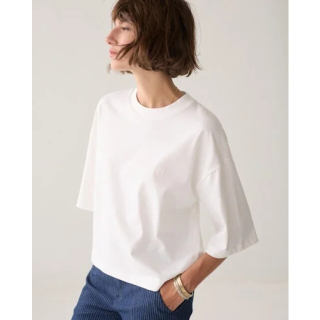 Summum 3s5332-30799 122 tee heavy jersey ivory 3s5332-30799 122 large